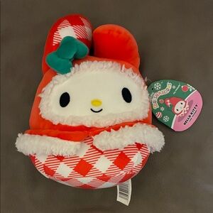 Sanrio My Melody Squishmallows Christmas Plush